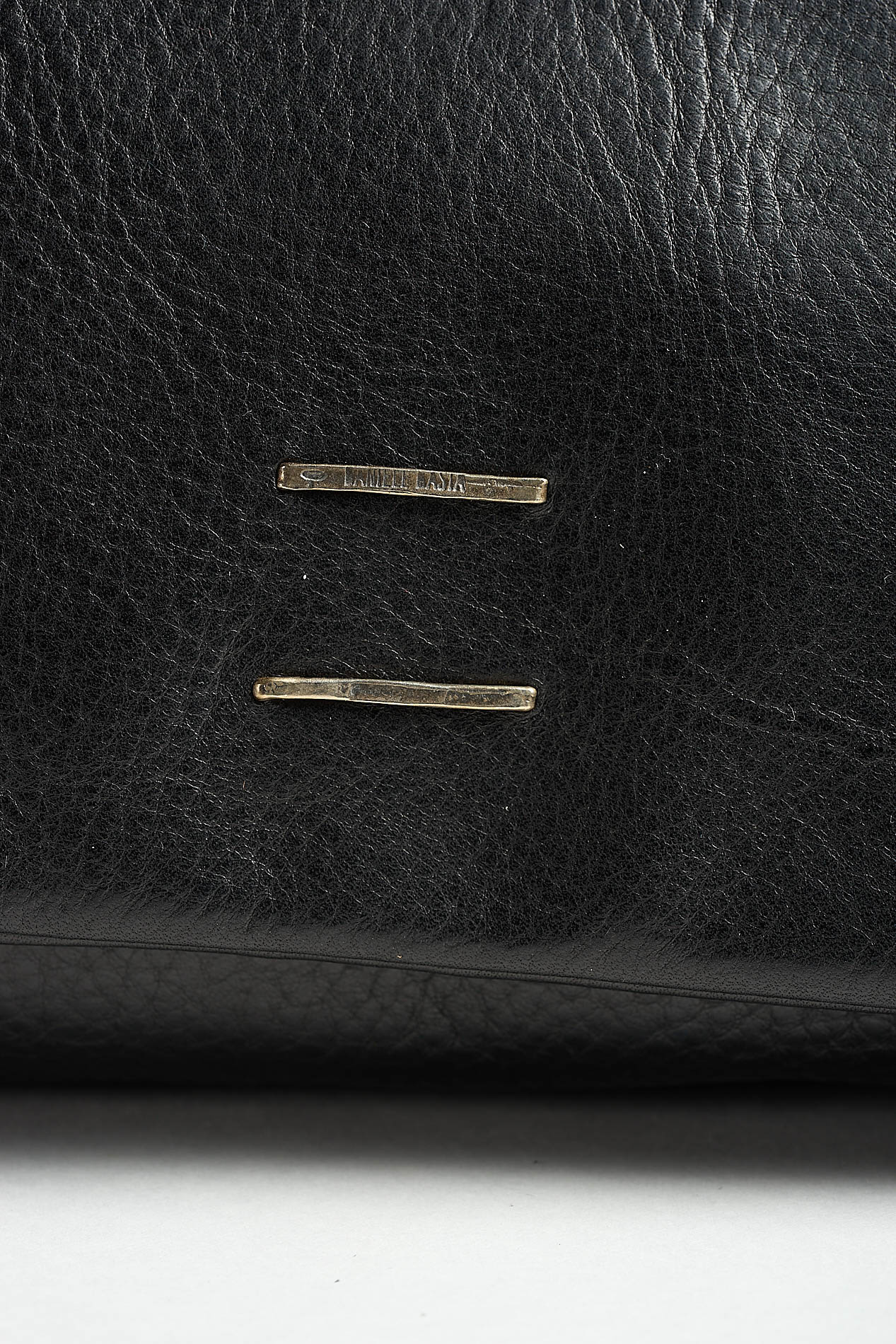 daniele basta leather and silver bags - DETAIL